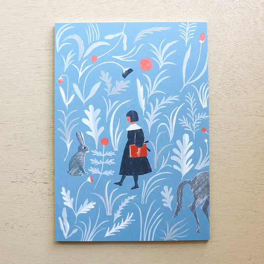 Nishi Shuku A5 Notebook - Garden