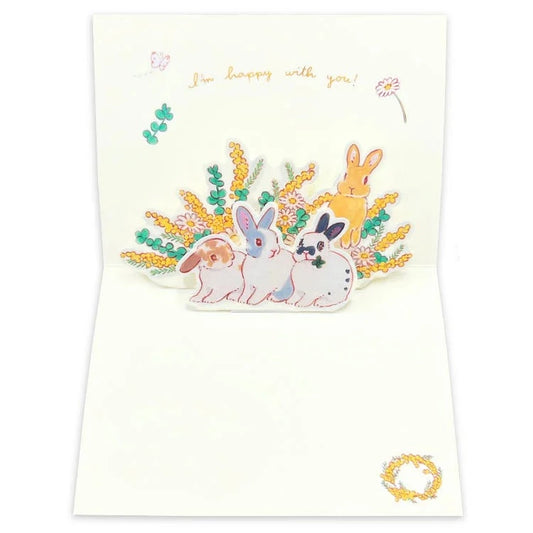 Last Stock Shinako Moriyama Greeting Pop-up Card - Just for You