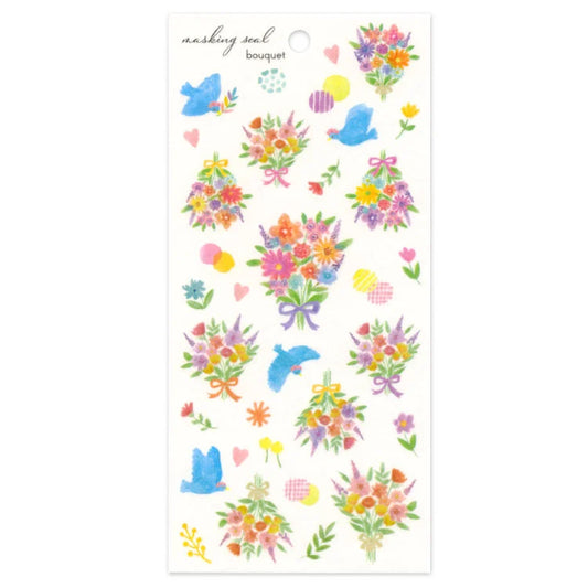 Kinue Hodama Stickers - Bouquet