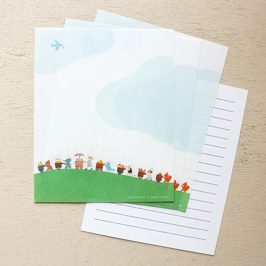 Mariko Fukuoka Letter Set - Let's Carry!