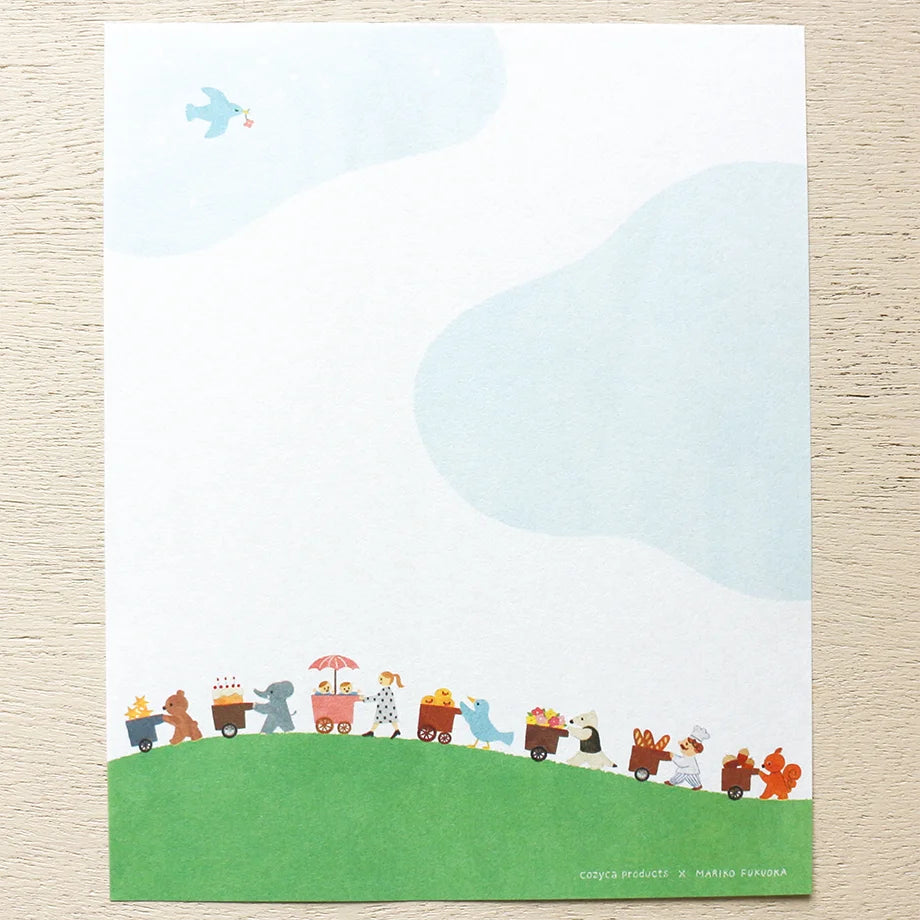 Mariko Fukuoka Letter Set - Let's Carry!