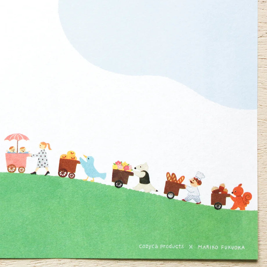 Mariko Fukuoka Letter Set - Let's Carry!