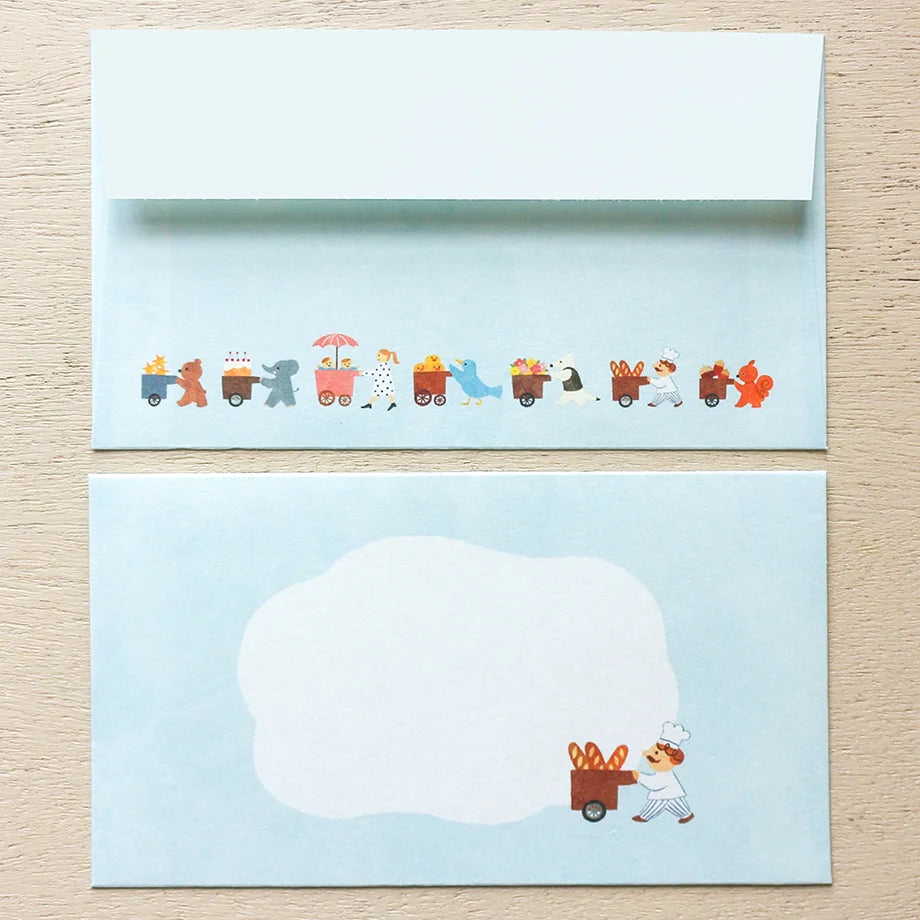 Mariko Fukuoka Letter Set - Let's Carry!