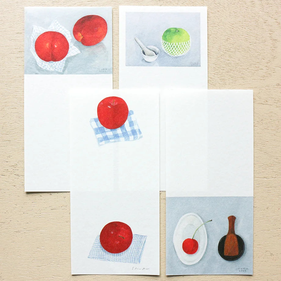 Nishi Shuku Memo Pad - Fruits