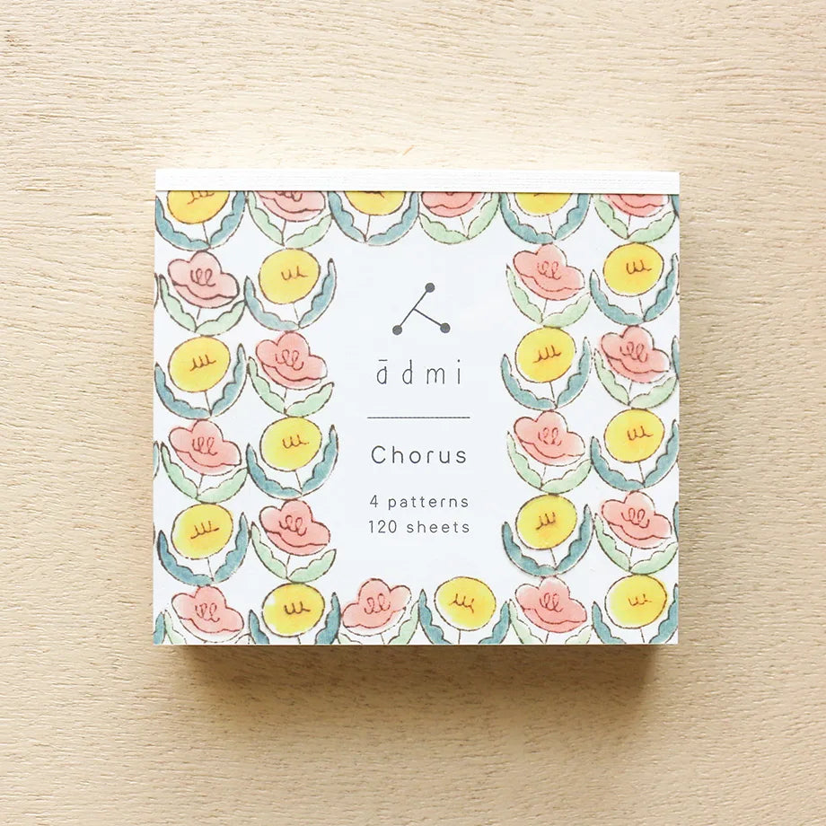admi Square Memo Pad - Chorus