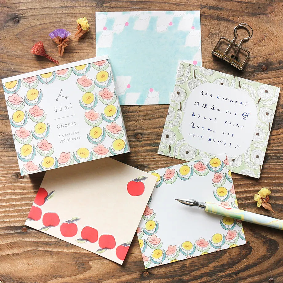 admi Square Memo Pad - Chorus