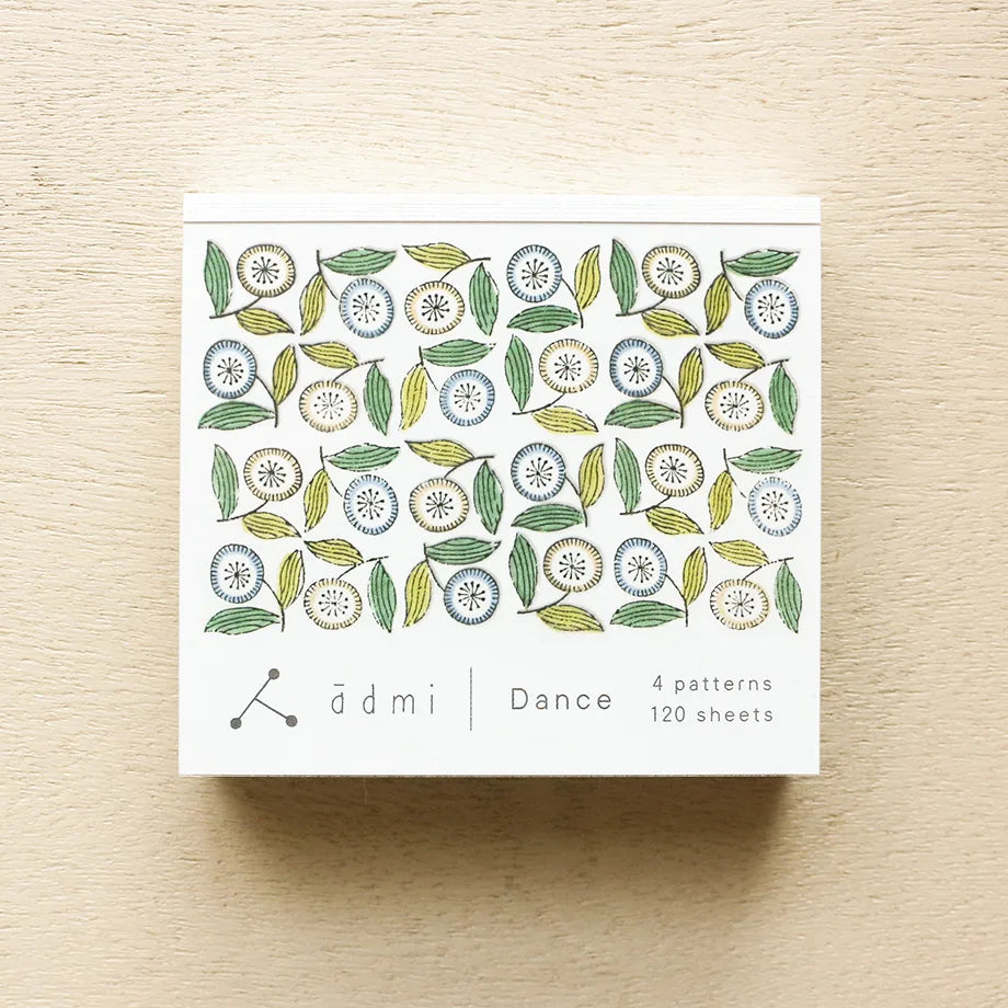 admi Square Memo Pad - Dance
