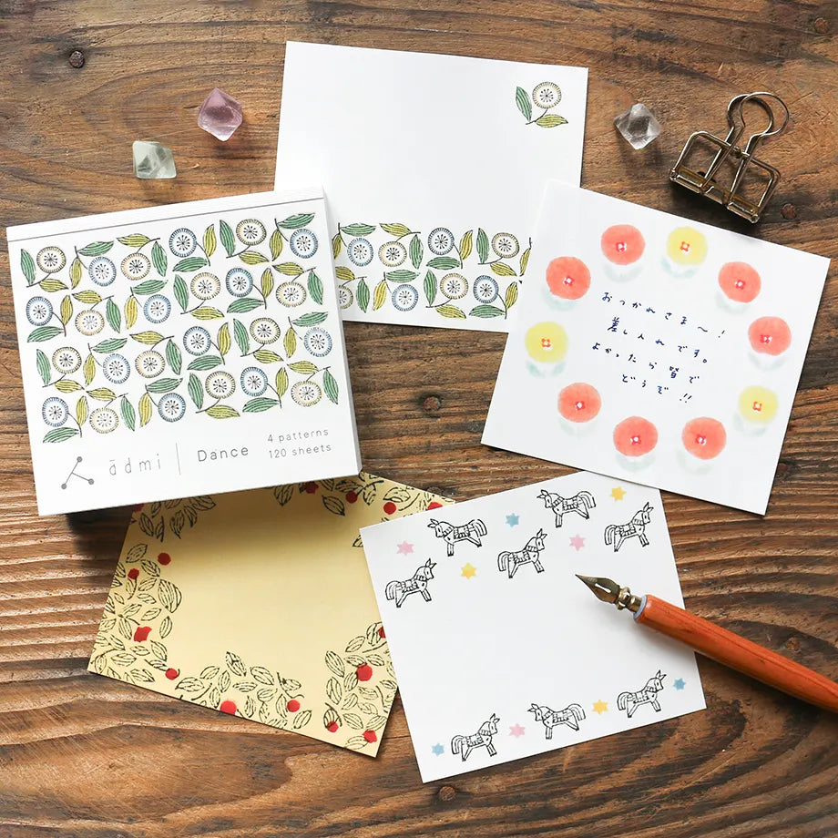 admi Square Memo Pad - Dance