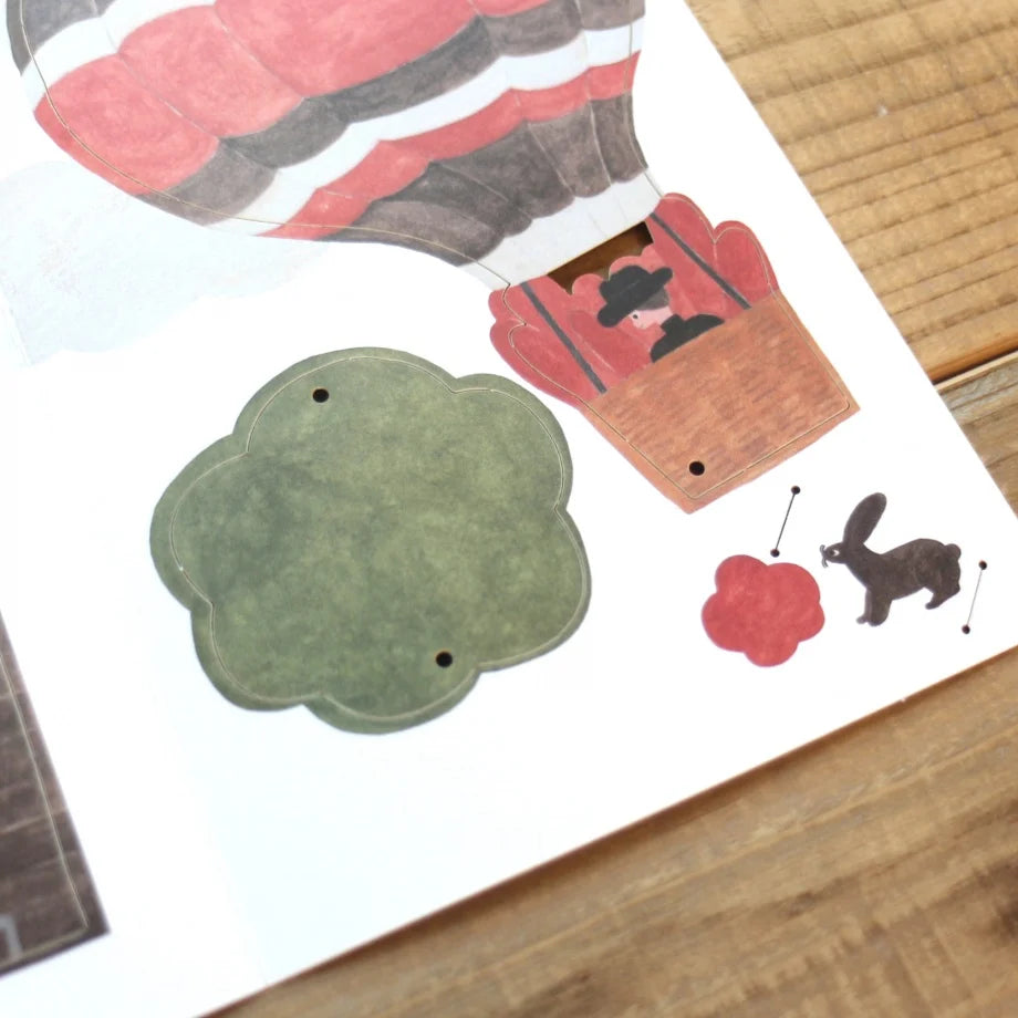 Necktie / Mobile Card - Balloon & Carrot