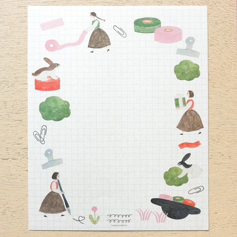 Necktie / Letter Set - On the Desk