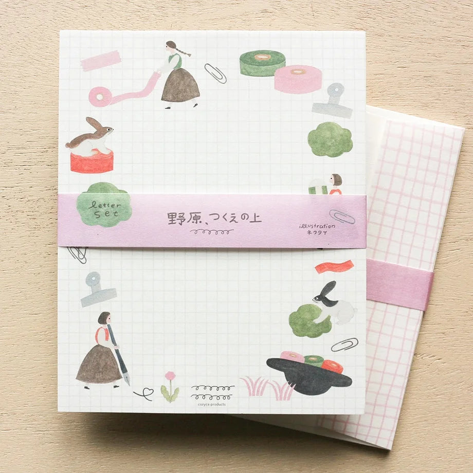 Necktie / Letter Set - On the Desk