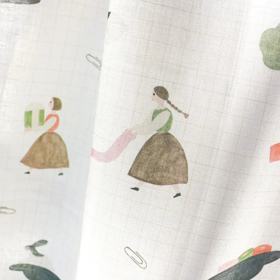 Necktie / Cotton 100% Handkerchief - On the Desk