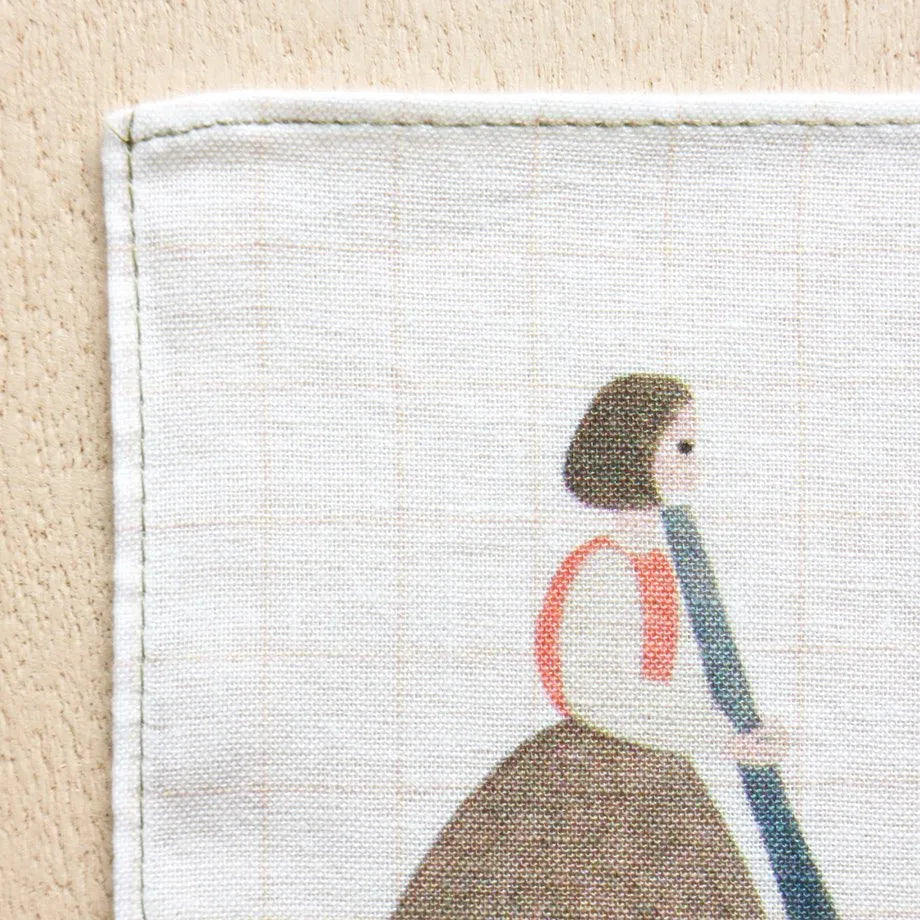 Necktie / Cotton 100% Handkerchief - On the Desk
