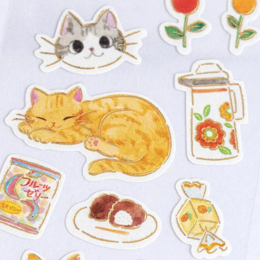 Cat Stickers - Cat at Home