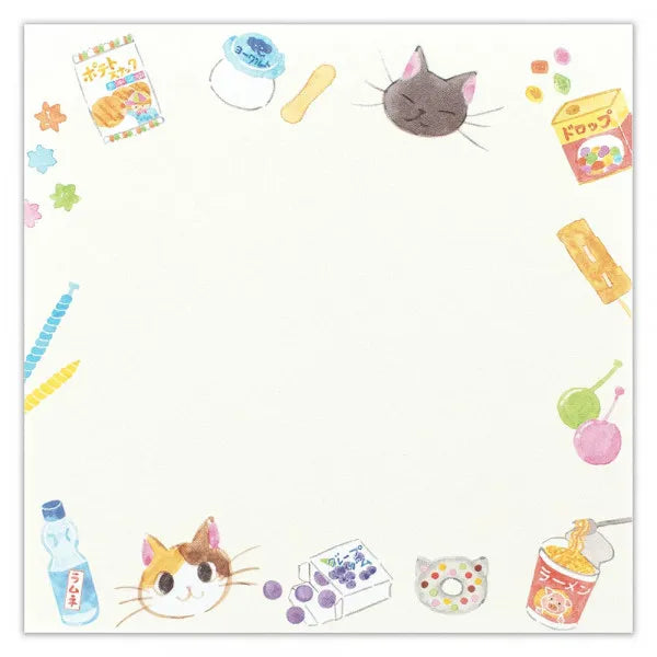 Cat Memo Pad - Candy Store