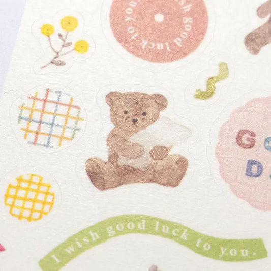Awairo Stickers - Sleepy Bear