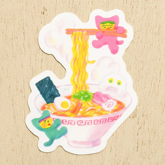 Yuki Itoi / Vinyl Sticker - Ramen Noodles