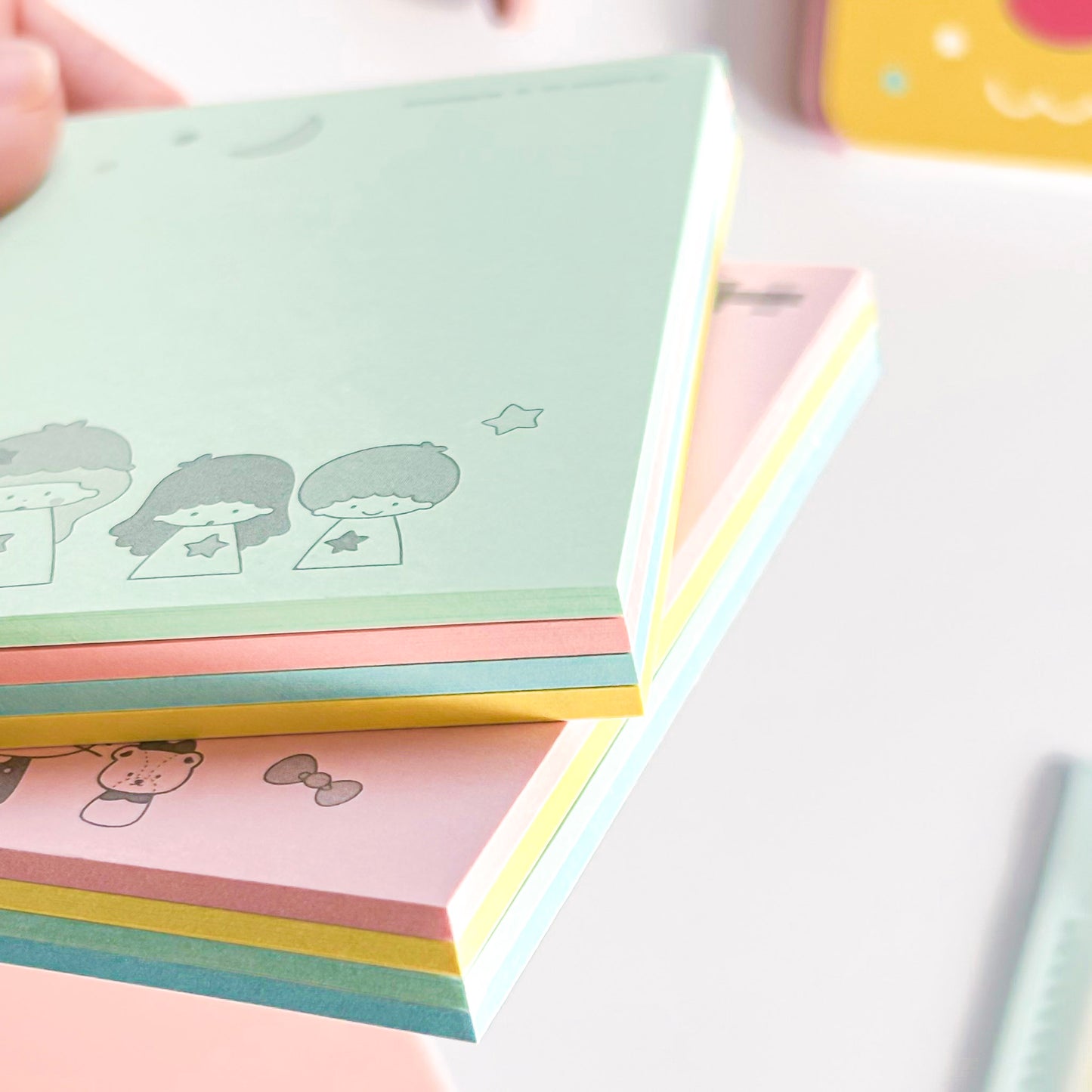 Limited Edition Sticky Notes - mizutama x Sanrio Characters