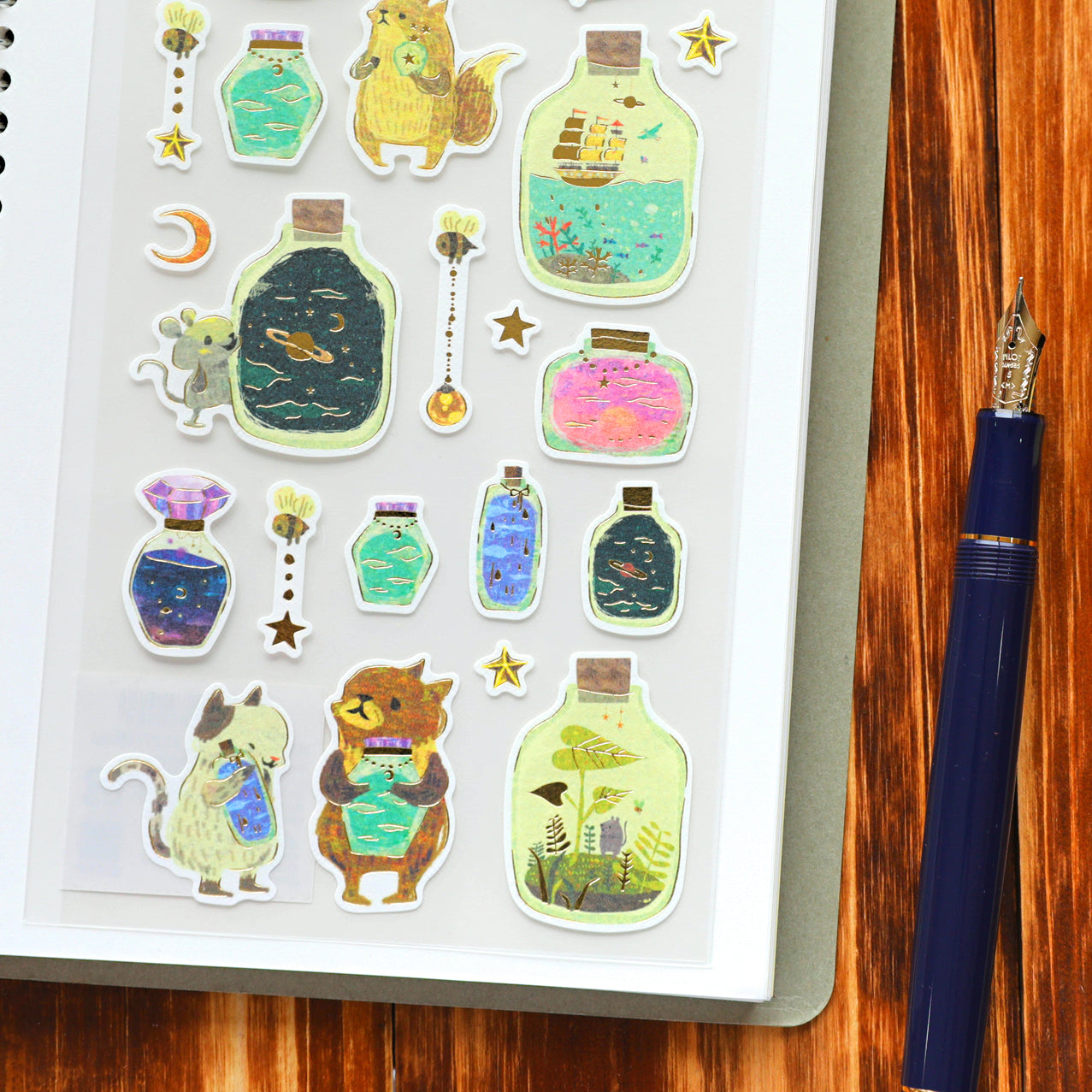 Muumegu Stickers - Forest Animals