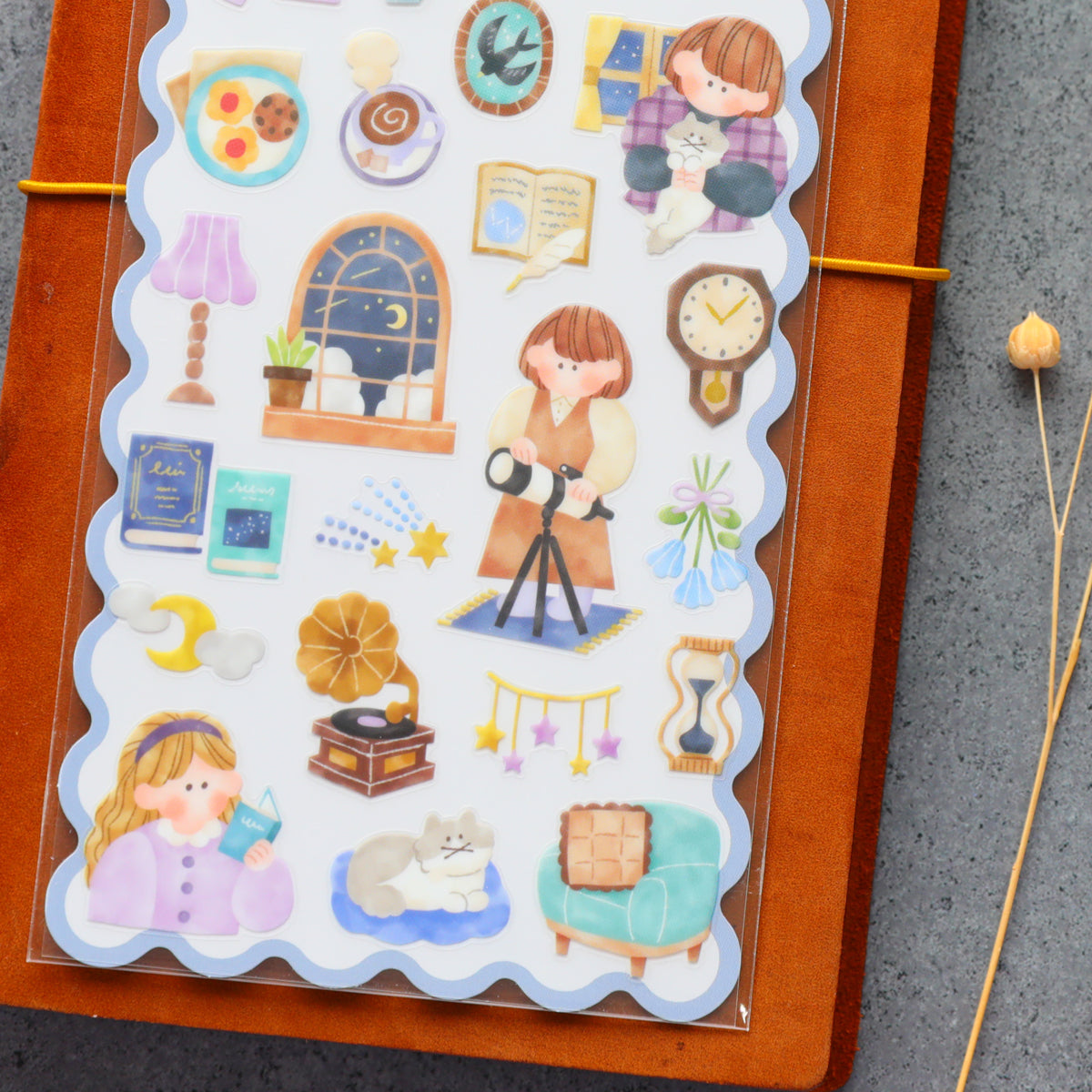 Routine Charm Stickers - Night