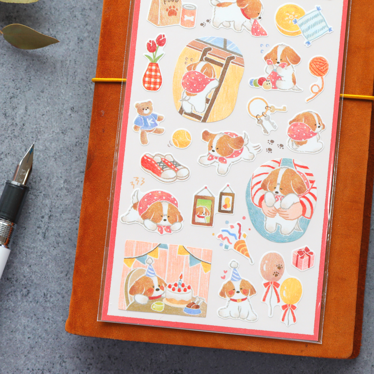 Story Book Stickers - Dog's Daily Life