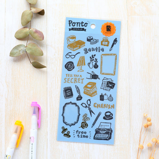 Ponto Stickers - Journal