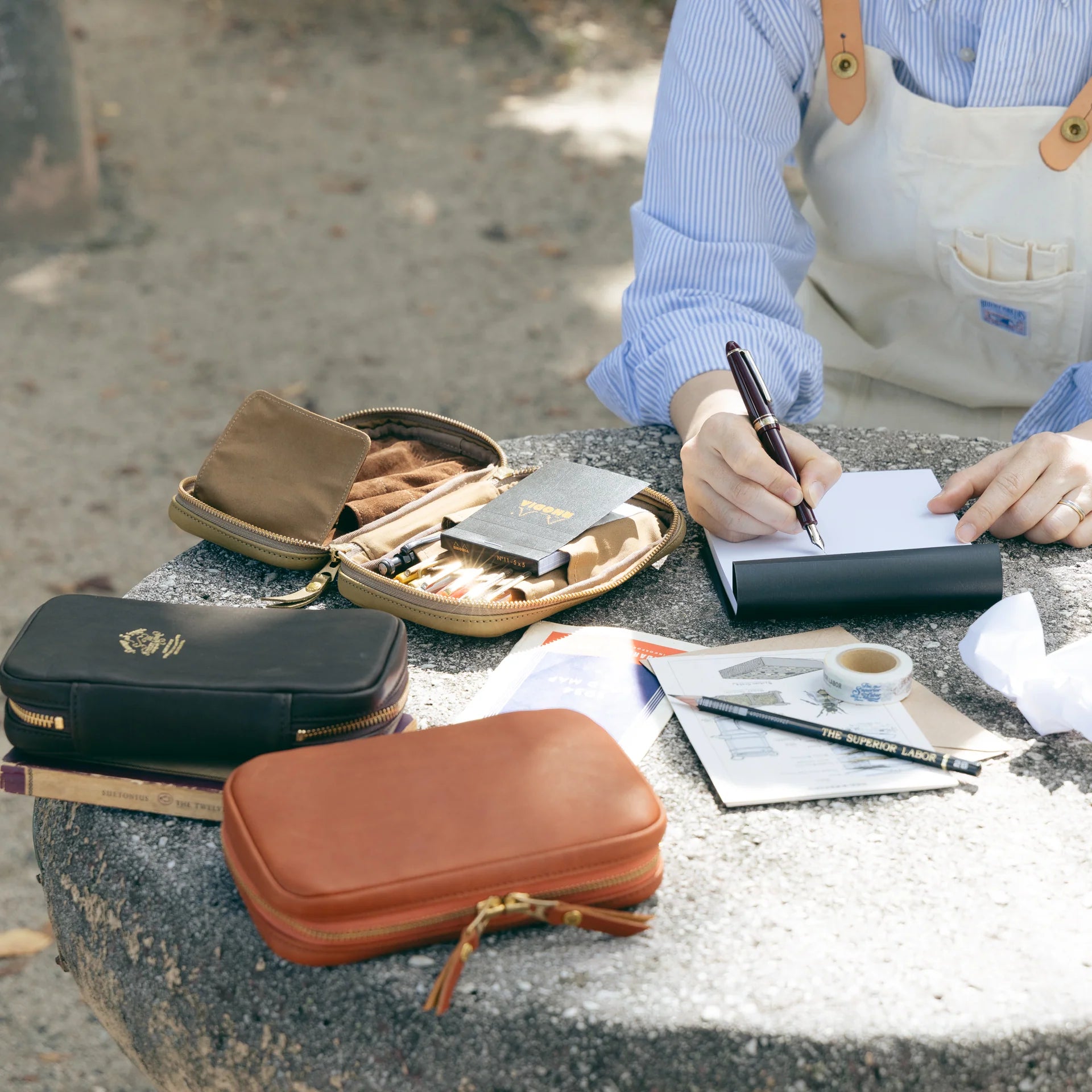 The Superior Labor / writer's leather case – Cute Things from Japan