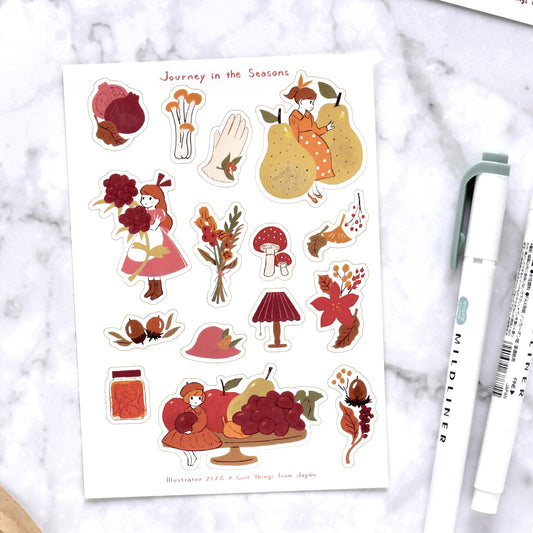 CTFJ x 252% / Stickers - Harvest