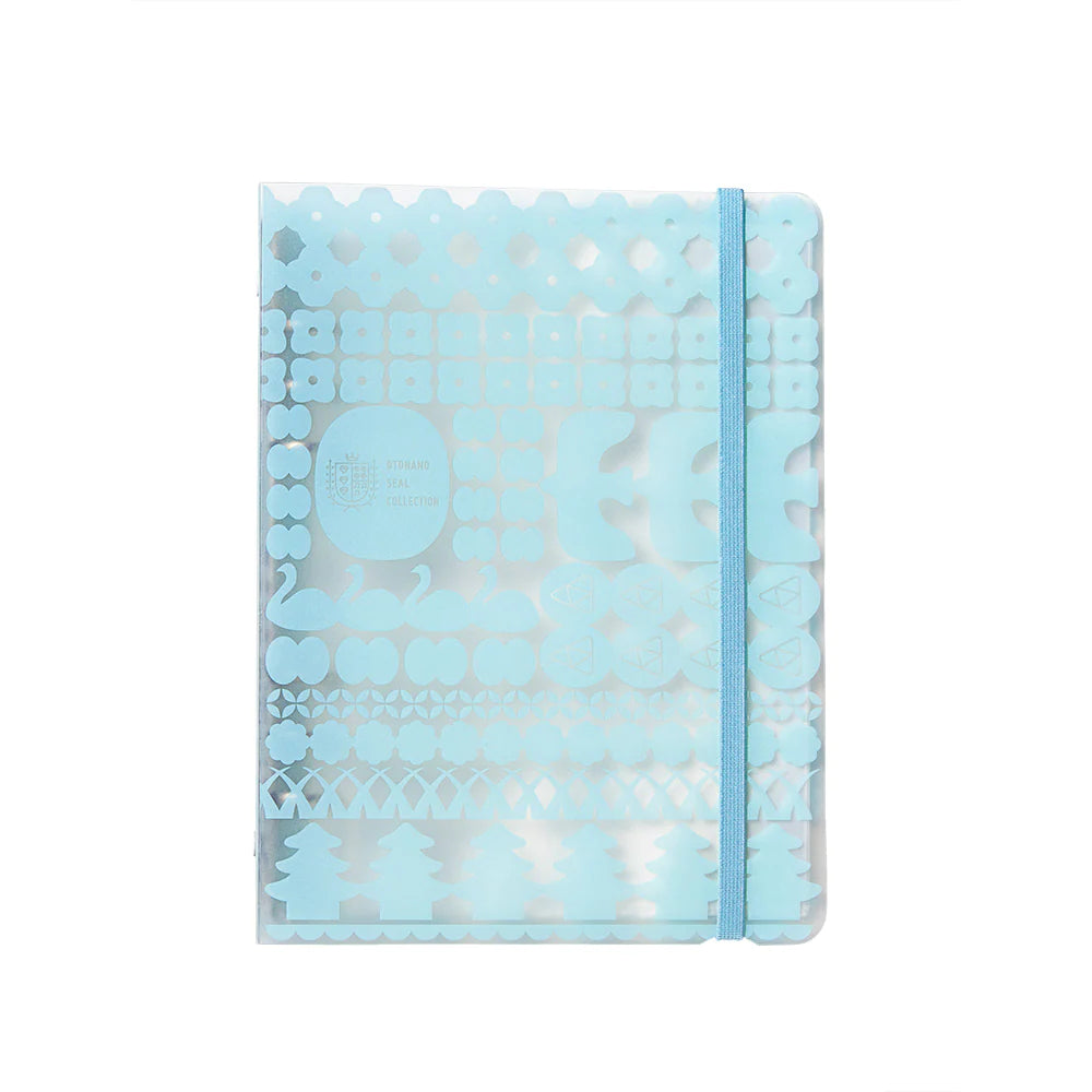 STICKER SHEETS Binder Storage File - Blue