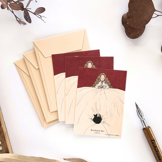 くらはしれい / ミニカード「ベッド」