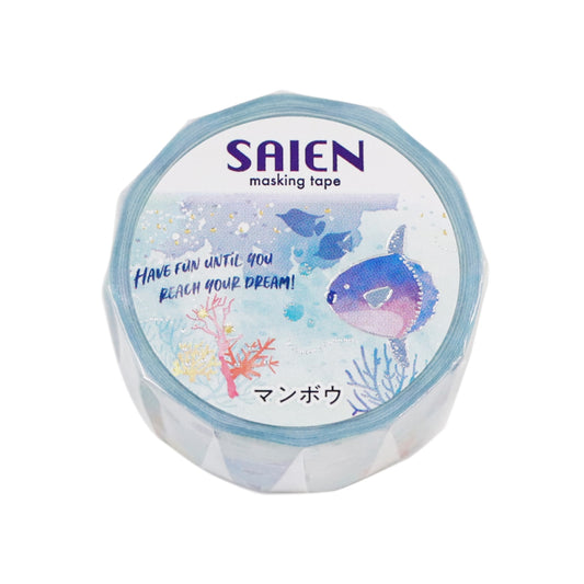 SAIEN / Shiny Washi Tape - Sunfish