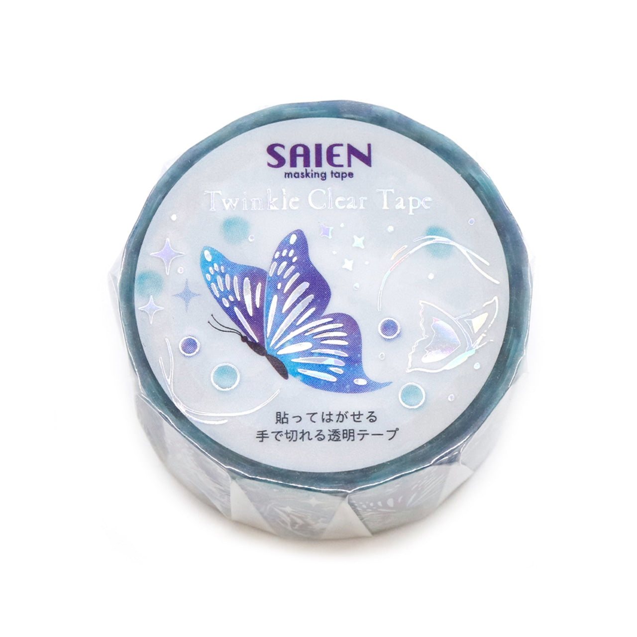 SAIEN / Shiny Clear Tape - Butterfly