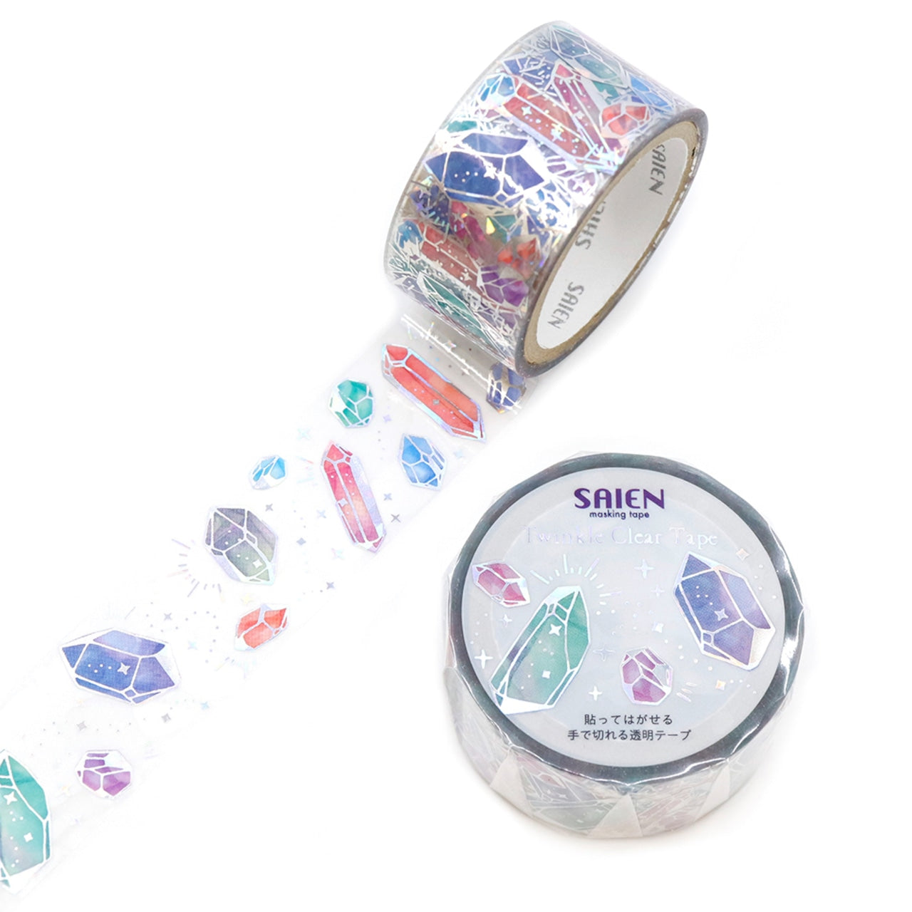 SAIEN / Shiny Clear Tape - Crystal