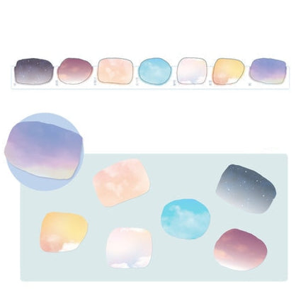 Kobaru / Peritte Sticker Roll - Sky