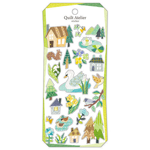 Mind Wave / Quilt Atelier Sticker - In the Forest