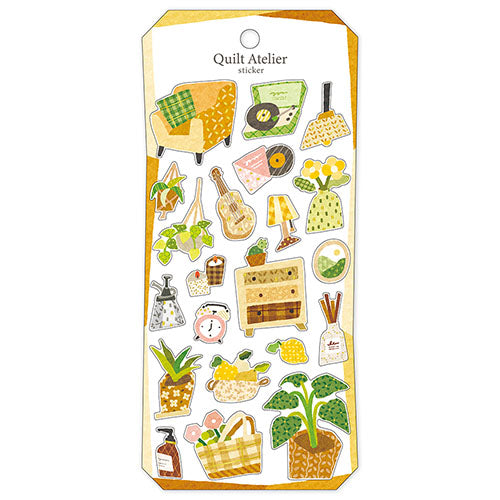 Mind Wave / Quilt Atelier Sticker - My Room
