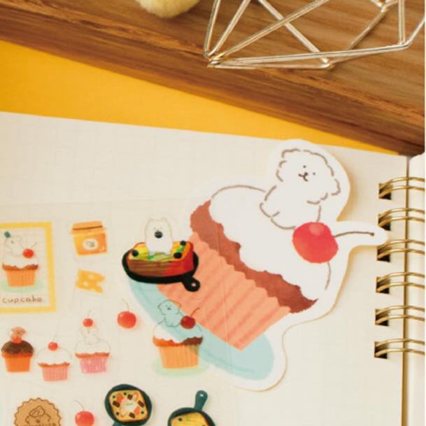 Furukawa Paper / Vinyl Sticker - Dog (Set of 3 Stickers)