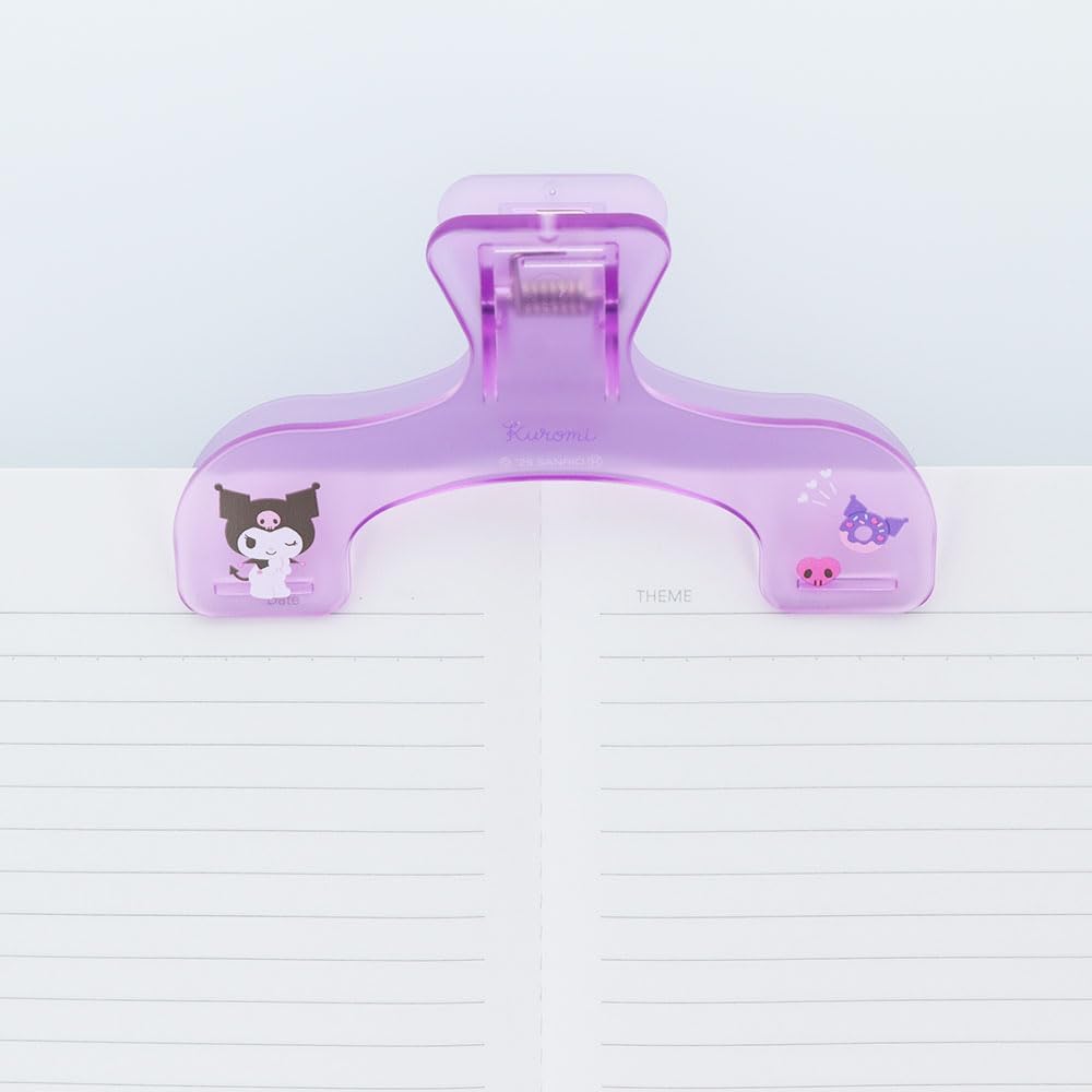 Limited Edition Sanrio "Ukanmuri" Clip - Kuromi (Regular Size)