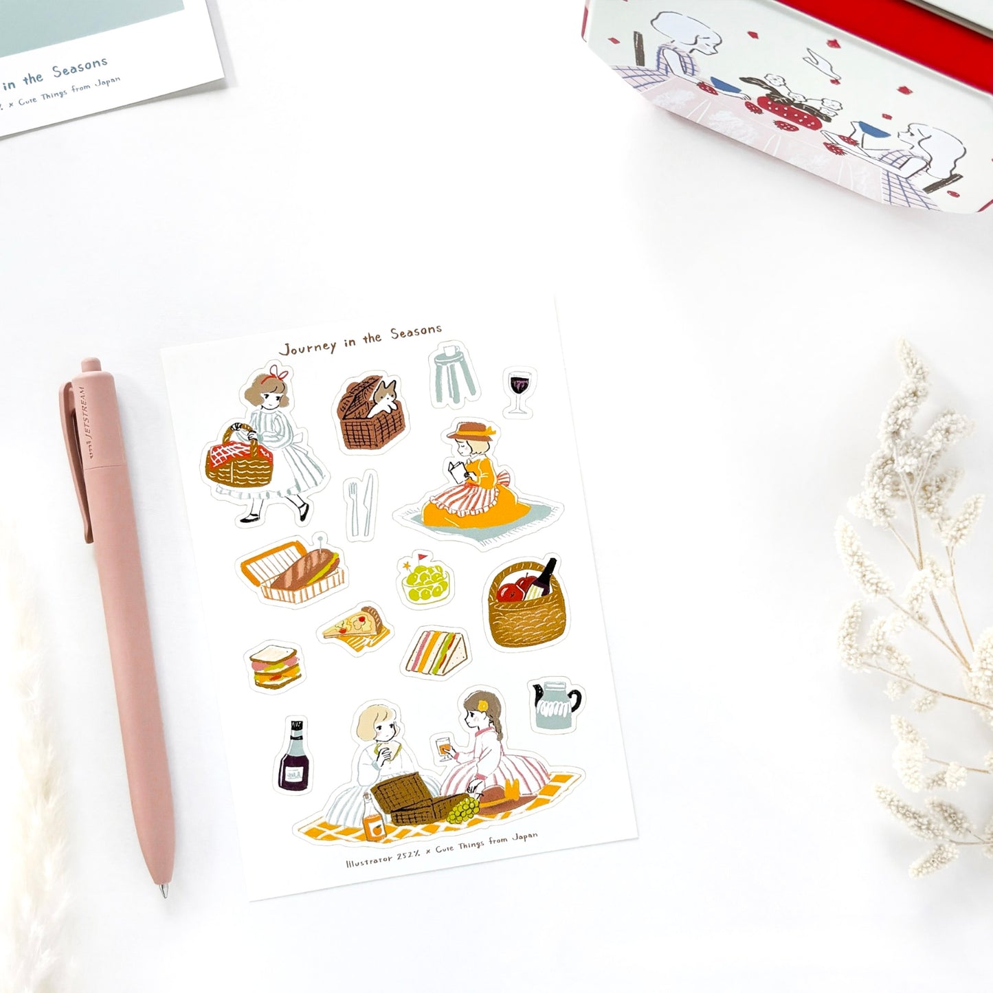 CTFJ x 252% Stickers - Picnic