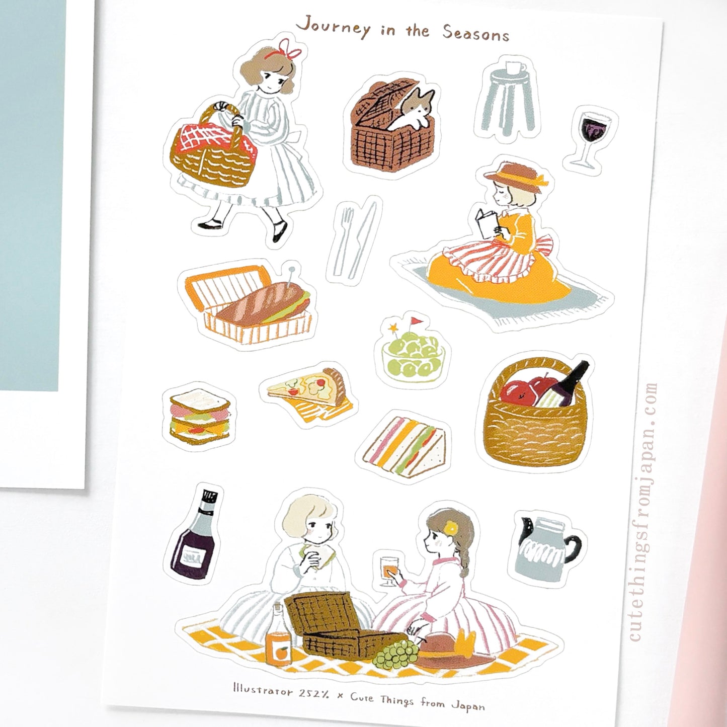 CTFJ x 252% Stickers - Picnic