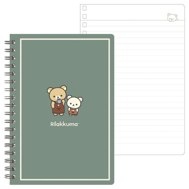 Rilakkuma Notebook (B6) - Home Cafe