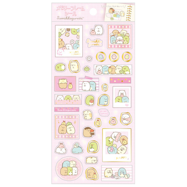 Sumikko Gurashi / Photo Stickers - Happy Memories (pink)