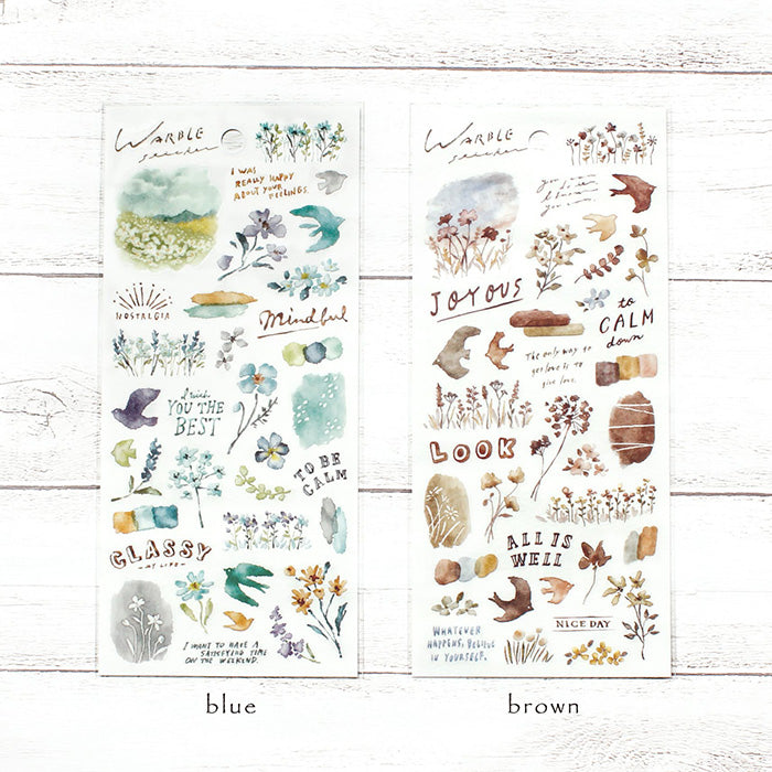 Warble Stickers - Autumn Forest