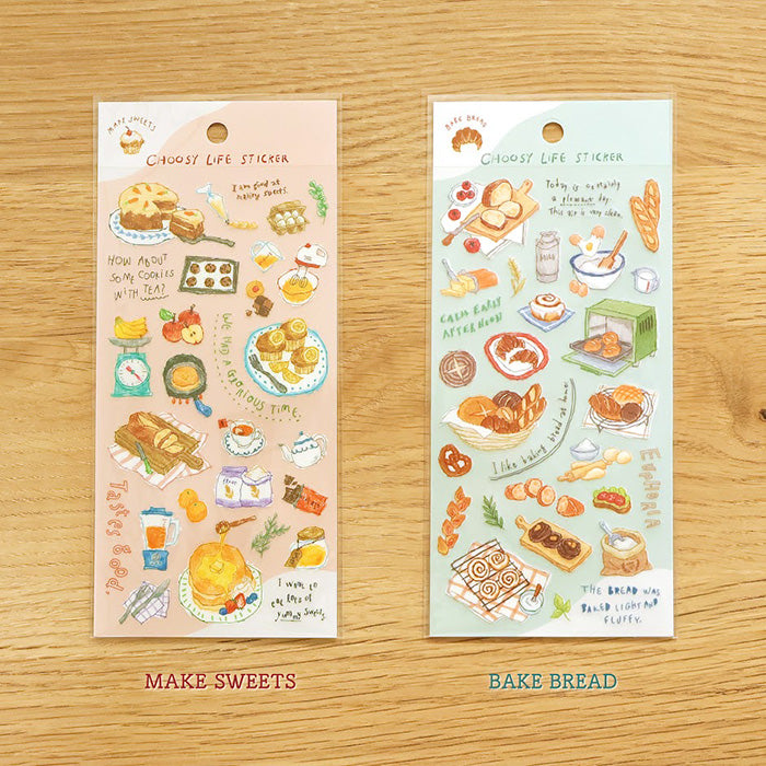 Choosy Life Stickers - Sweets