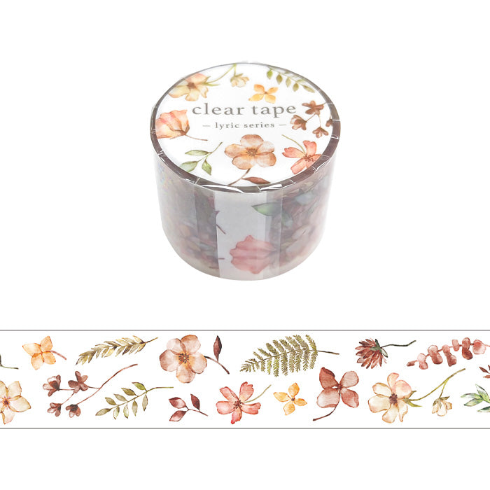 Mind Wave / Lylic Clear Tape - Flower Petit