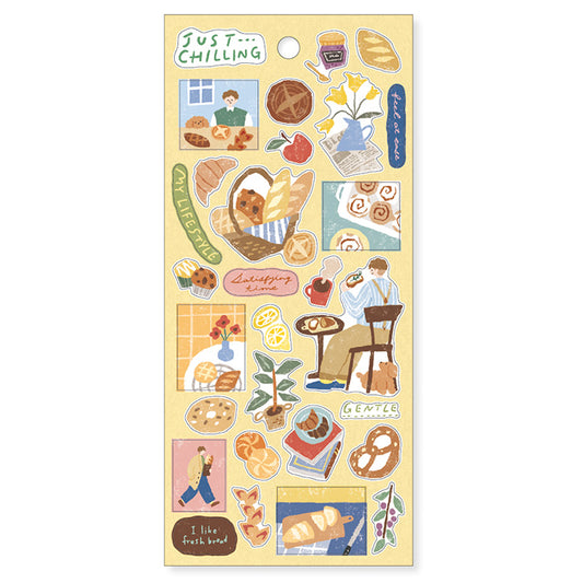 Just Chilling Stickers - Lunch Time