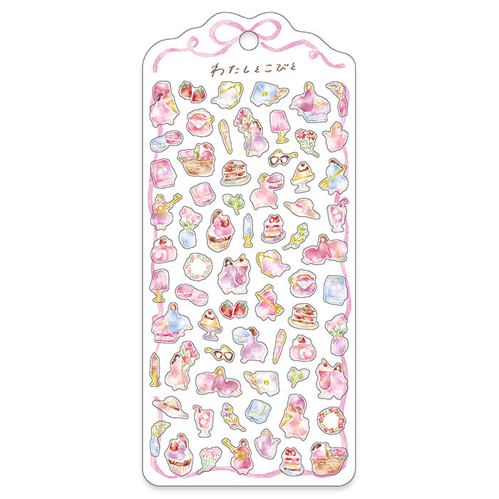 Little Happiness Stickers - Pink