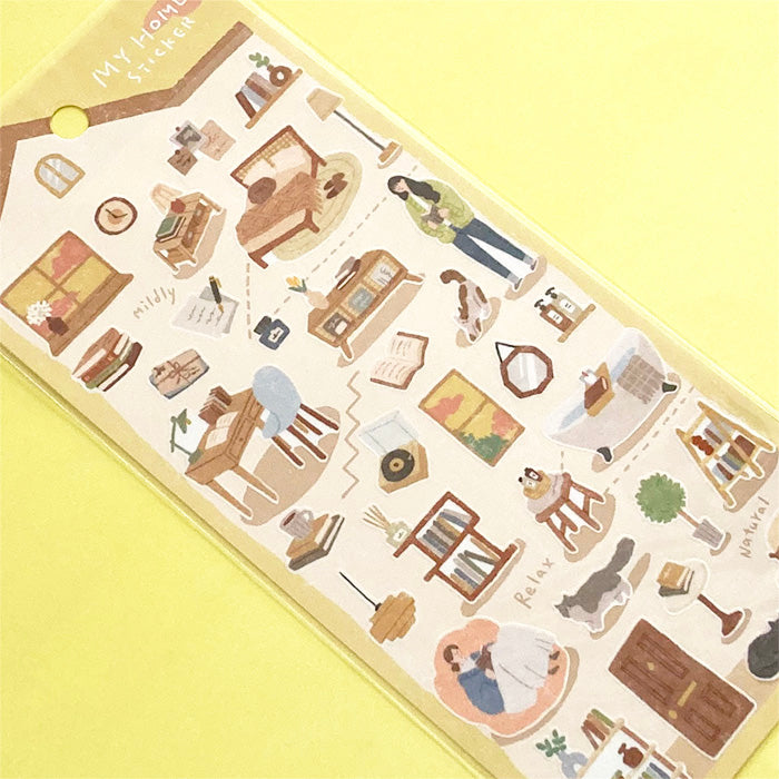 My Home Stickers - Reading Time