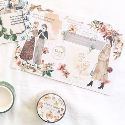 Mind Wave / Lylic Clear Tape - Flower Petit