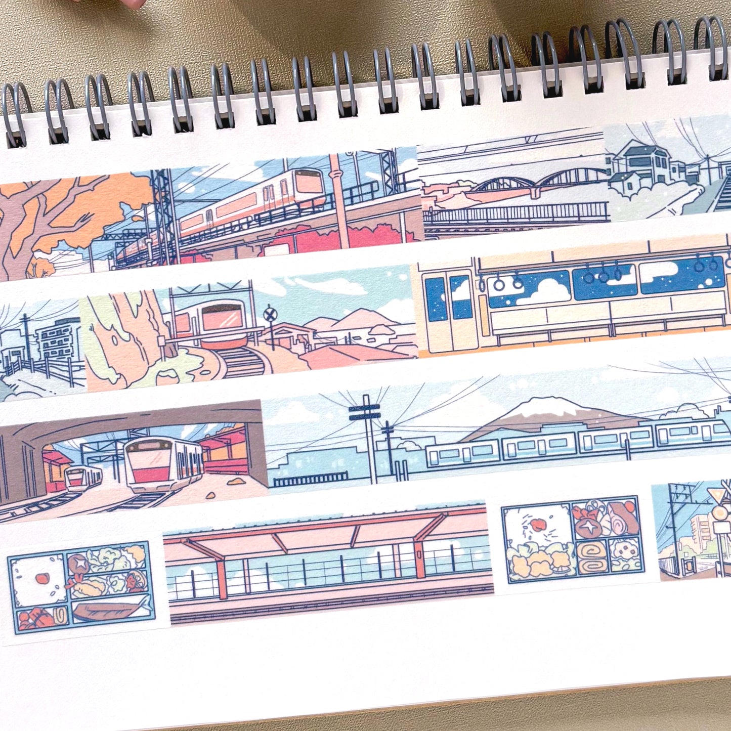 Ame x CTFJ / Washi Tape - Train Journey in Japan